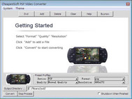 CheapestSoft PSP Video Converter screenshot